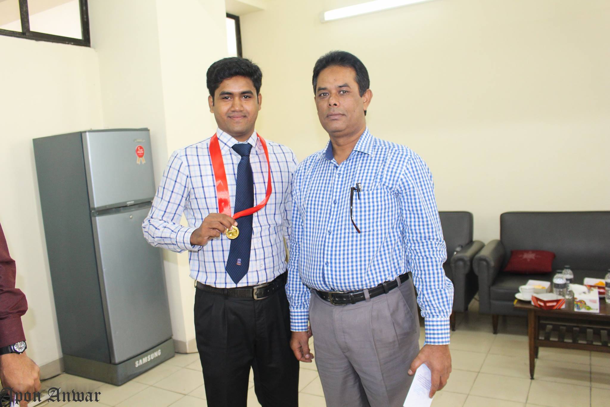 Award or recognition photo